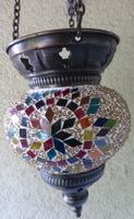 SEHR SCHÖNE HÄNGE -LAMPE,-38 CM MIT KETTE, LAMPE: 19x13 CM