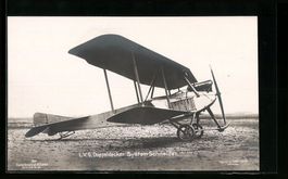 Foto-AK Sanke Nr. 187: LVG Doppeldecker 