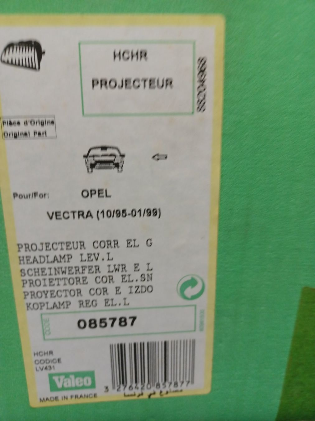 Opel Fari: Scheinwerfere Opel Vectra – Usato da Immensee venduto da bubi19 2