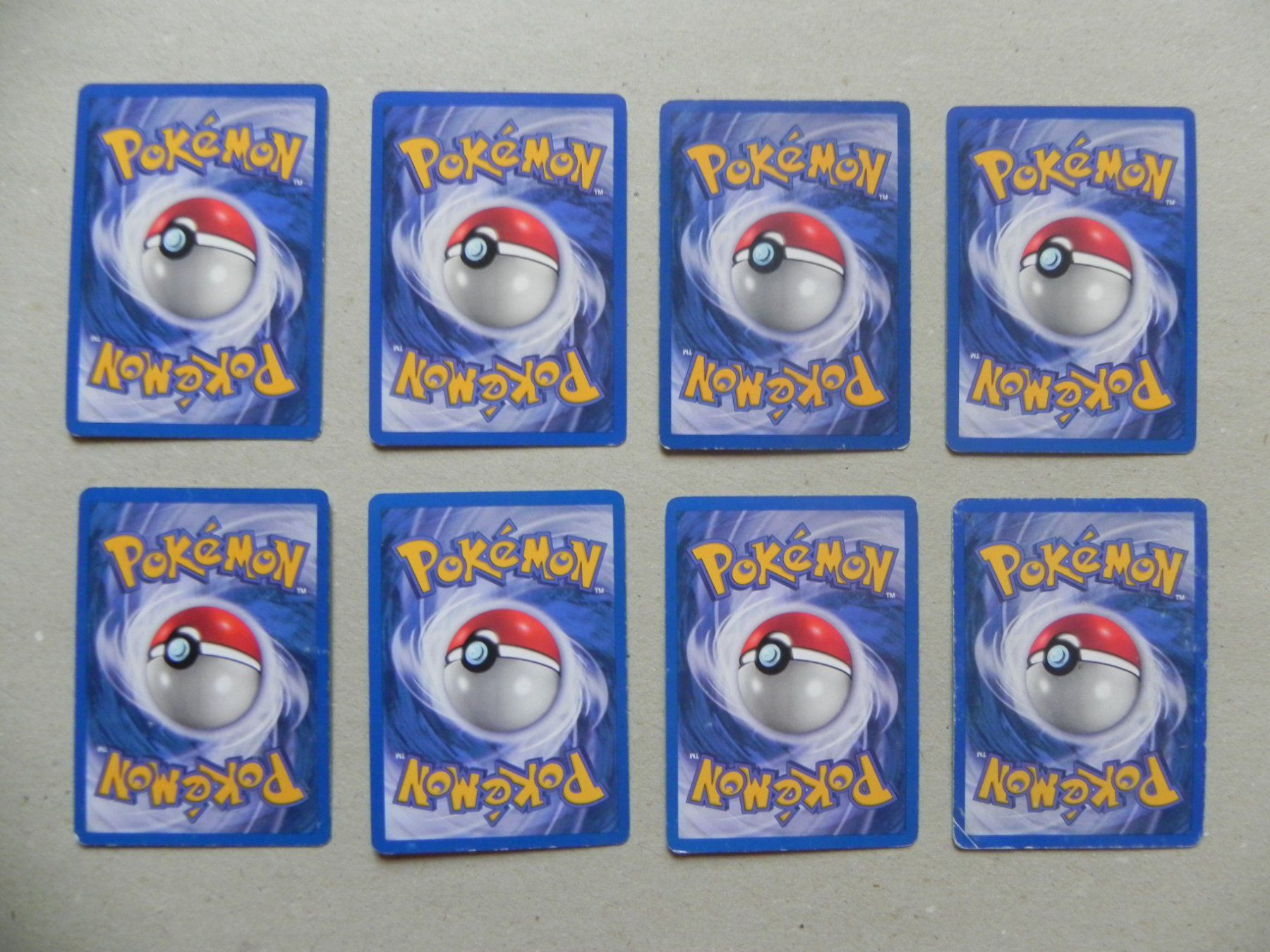 Pokémon Cartes à collectionner: 8 versch. Pokémon Sammelkarte Edition 1999 HP Engl. Basic – Neuf avec emballage d'origine à Siebnen par krimsie 1