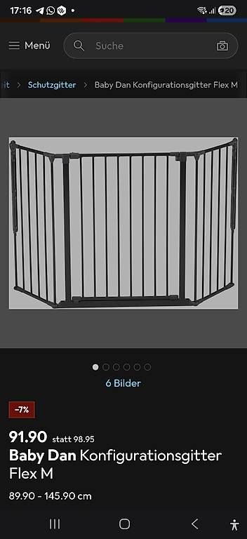 Box & Barriere di sicurezza: Türschutzgitter Baby Dan – Usato da Döttingen venduto da hei_sf5v 1