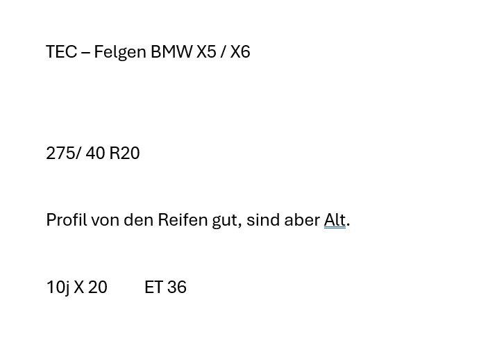 BMW Jantes: Felgen BMW X5 X6 – D'occasion à Dietwil par arb_ds9t 4