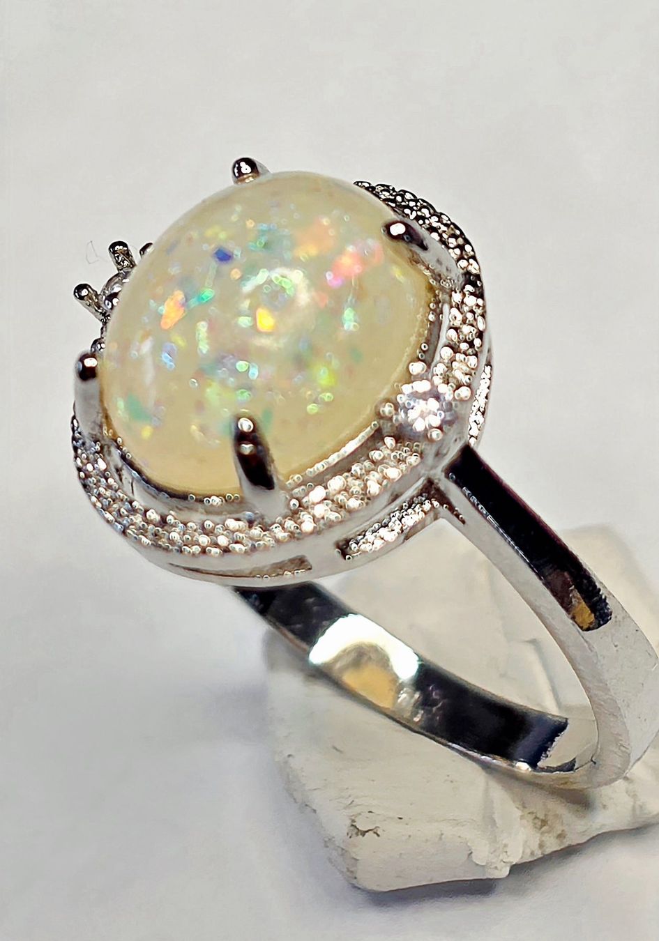 Ringe: Silber Fingerring Opal – Neu (gemäss Beschreibung) aus Zürich von Benedikt21 2