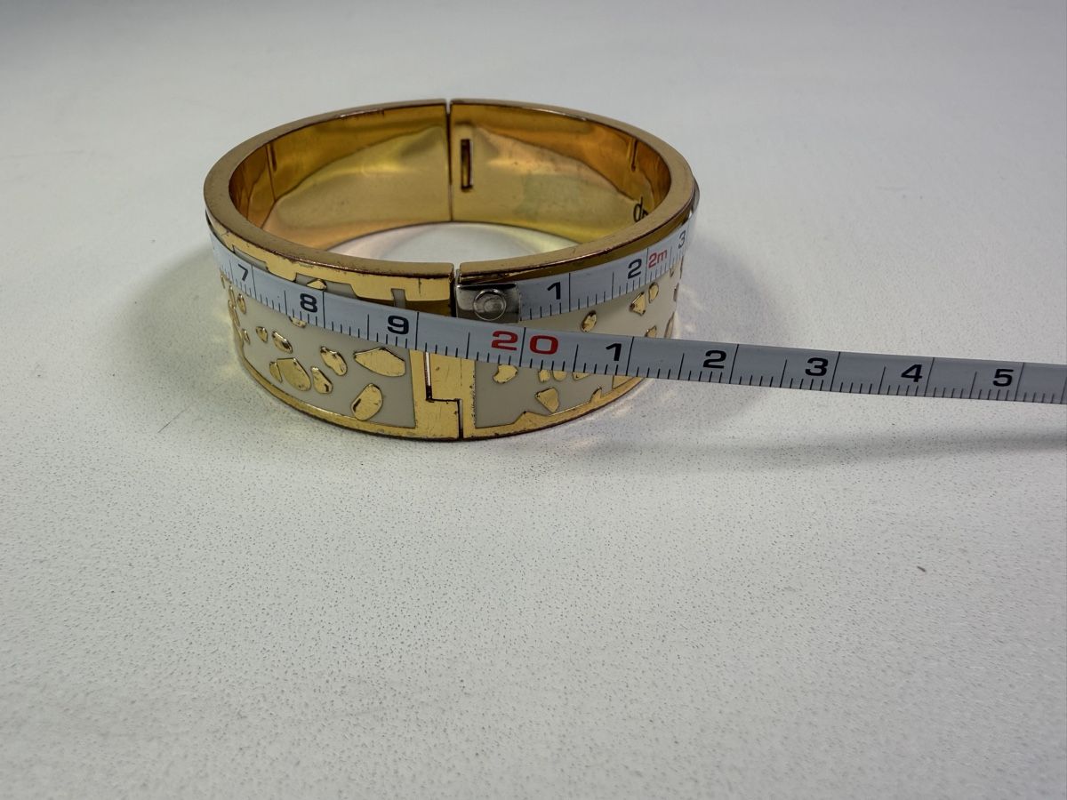 Bracciali & Braccialetti: Bangle Up Paris Armreif Goldfarben Emaille – Usato da Rombach venduto da vir_2dsd 4