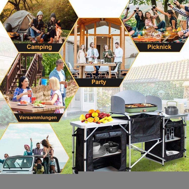Komplettküchen: Campingküche faltbar Alu 5 Fächer Campi… – Neu und originalverpackt aus Schaffhausen von VendemosSchweiz 7