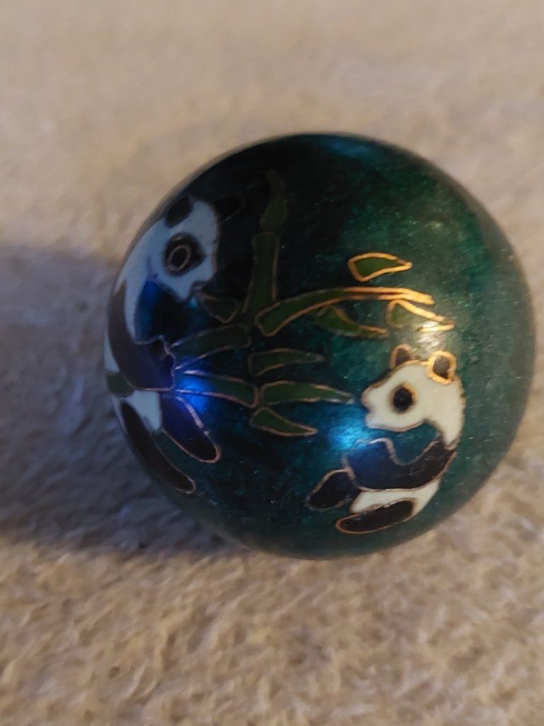 Strumenti musicali: Wunderschöne Klangkugel mit zwei Pandas – Usato da Otelfingen venduto da silver-moon 1