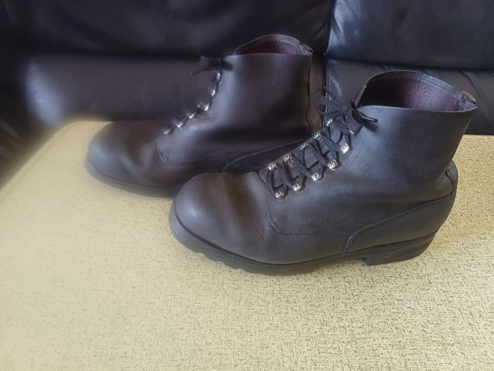 Schweizer Armee Herrenschuhe: Schuhe von der Schweizer Armee Grösse 42,5 Breite 7 – Gebraucht aus Ebersecken von Napf08 1