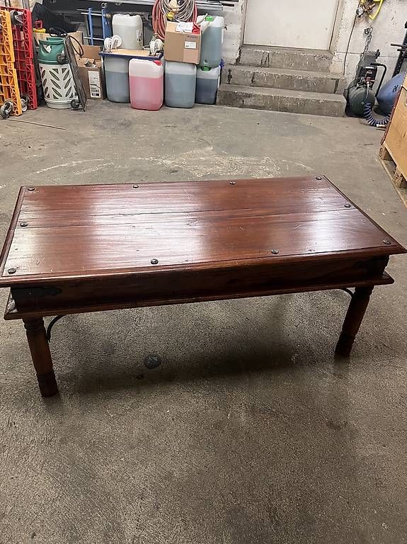 Tavoli: Table basse/console en véritable bois Shisham – Nuovo e nell'imballaggio originale da Petit-Lancy venduto da aur_wvs6 3