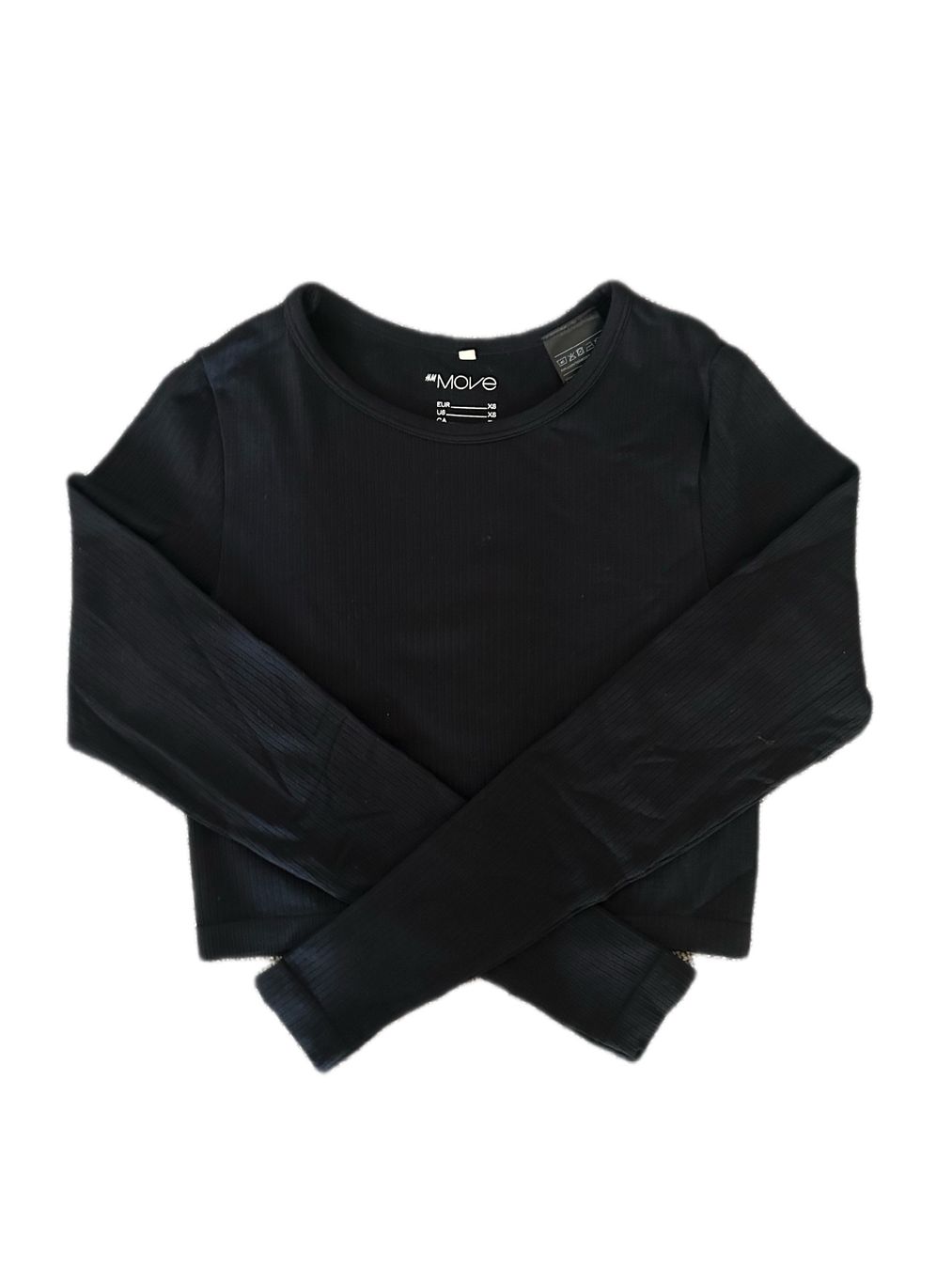 H&M Top: Schwarzes Sportoberteil – Usato da Jona venduto da c.ba35392