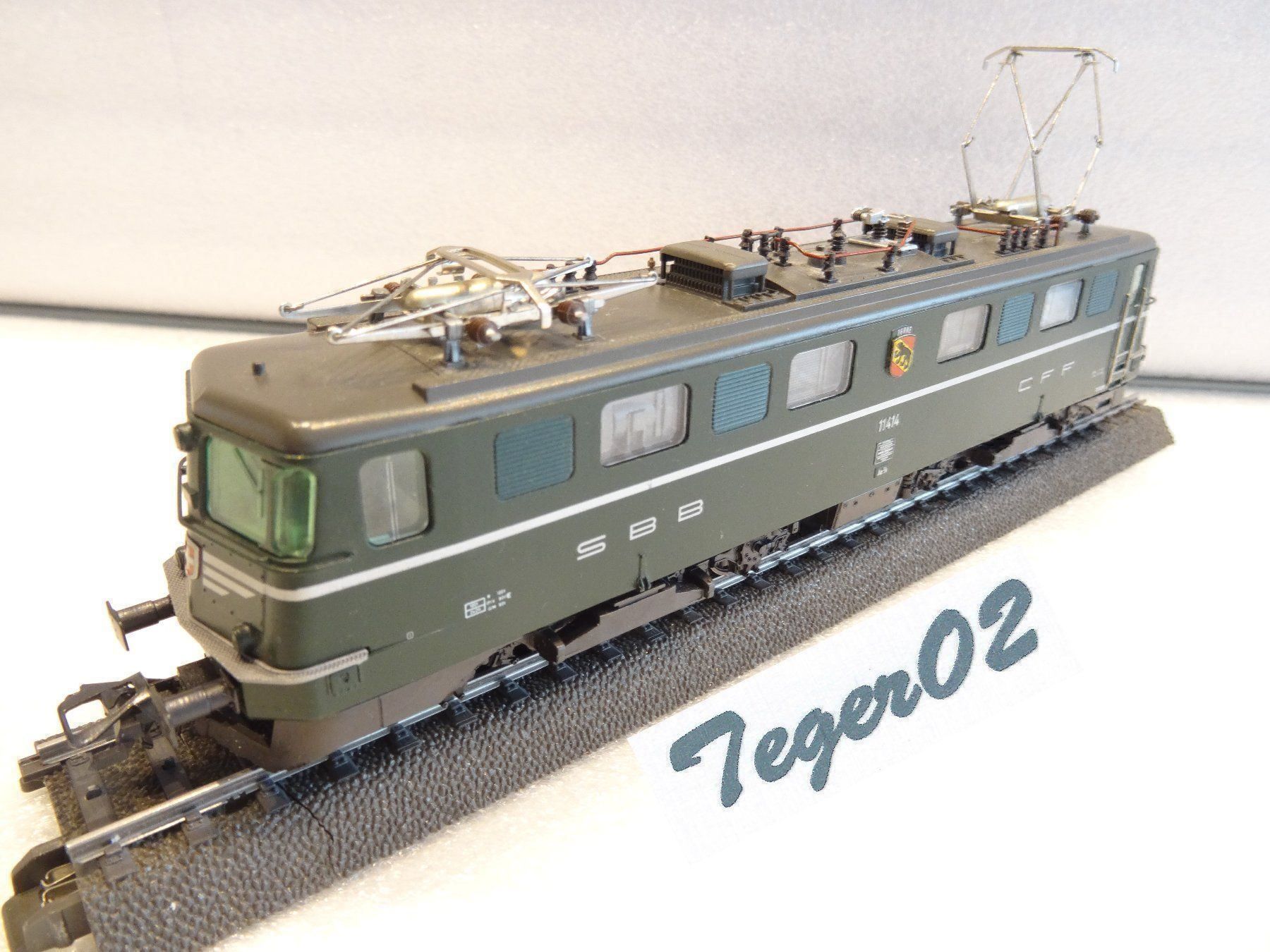 Märklin Modellini di ferrovie: Märklin. H0 3338 SBB Ae 6/6 Bern mfx – Nuovo (secondo la descrizione) da Hochdorf venduto da Teger02