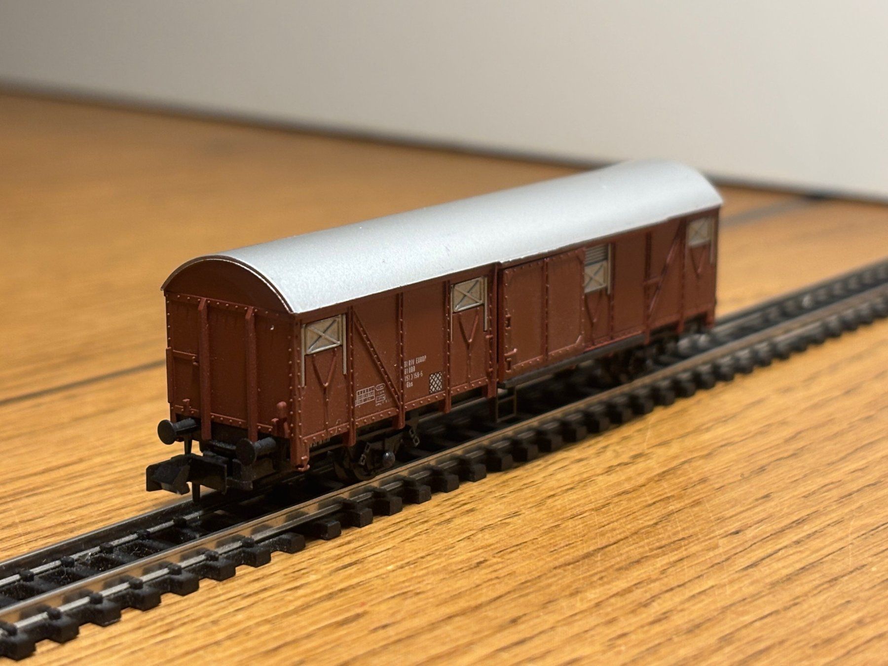 Modellini di ferrovie: L1567: Güterwagen (Spur N) – Usato da Birsfelden venduto da Birs_25 2