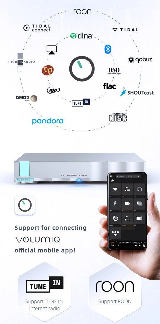 SMSL Lettore multimediale & Streamer: SMSL N100 Music Streamer – Nuovo e nell'imballaggio originale da Würenlingen venduto da Disli7 5