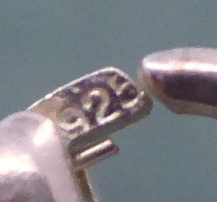 Ketten: Kette 925 Silber mit synthetischen Steinchen – Gebraucht aus Muri AG von silvermouse007 5