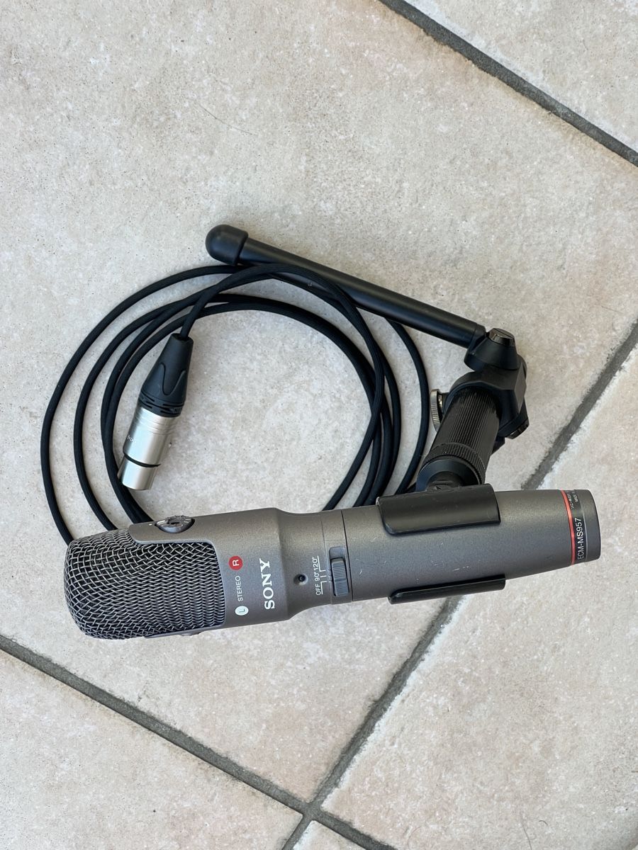 Sony Microfoni: Sony ECM-MS957 Stereo Microphone  – Usato da Thônex venduto da lufoto