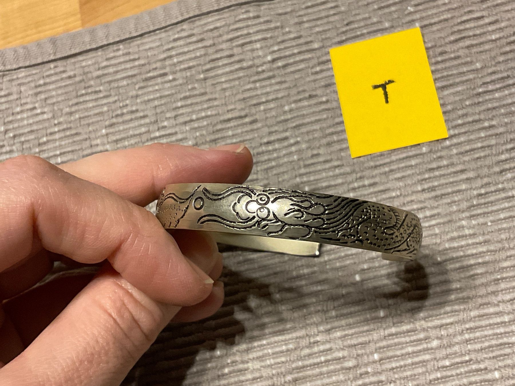 Bracciali & Braccialetti: Armreif mit Drachen & Phoenix – Usato da Rümlang venduto da resale35 1