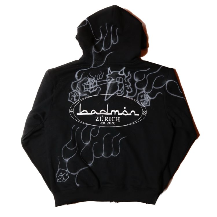 BADMON x SPIELER AIRBRUSHED LOUNGESUIT 1/1 [BLACK, SIZE M] (Neu und ...