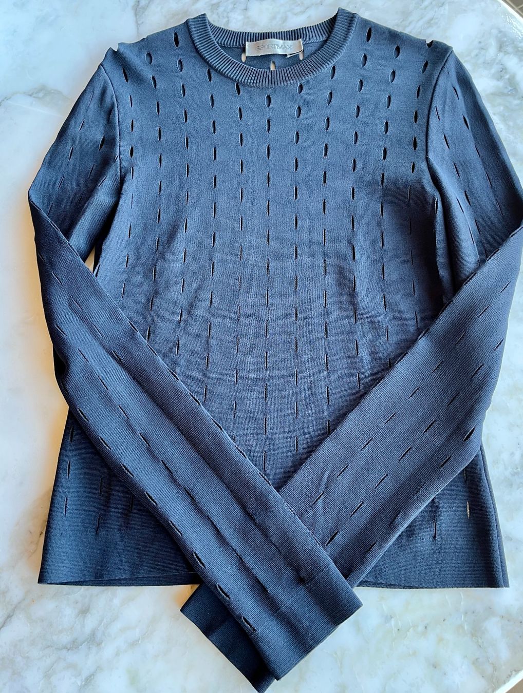 Sportmax Pullover & Sweatshirts: SPORTMAX, Pullover, blau – Gebraucht aus Bern von cubus01 2