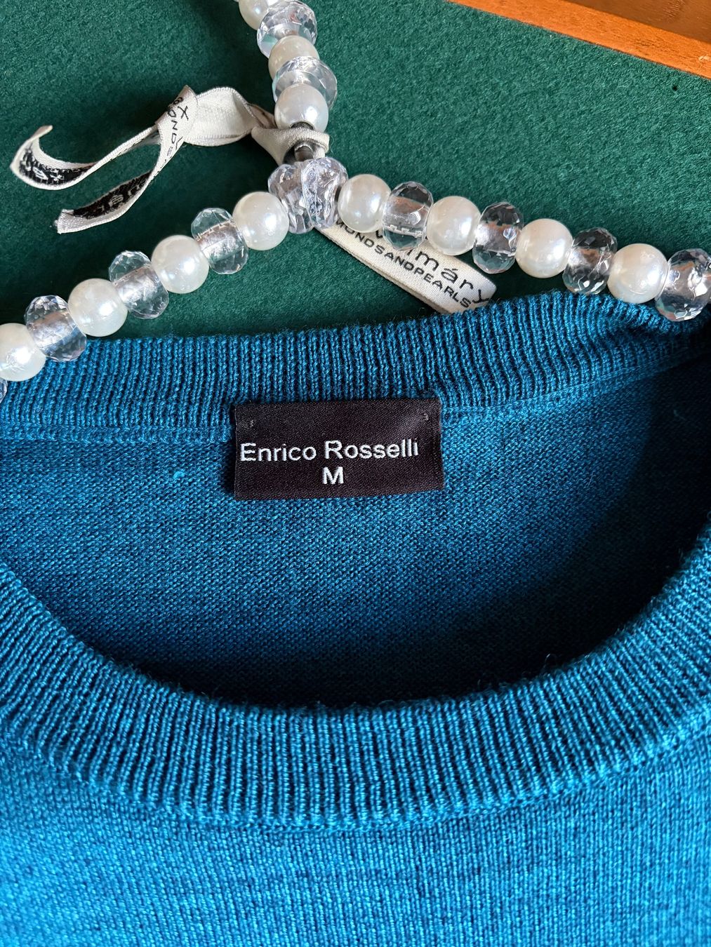 Pullover & Sweatshirts: ENRICO ROSSELLI Pullover  / Wolle/ Größe: M – Neu (gemäss Beschreibung) aus Interlaken von Bona55 3