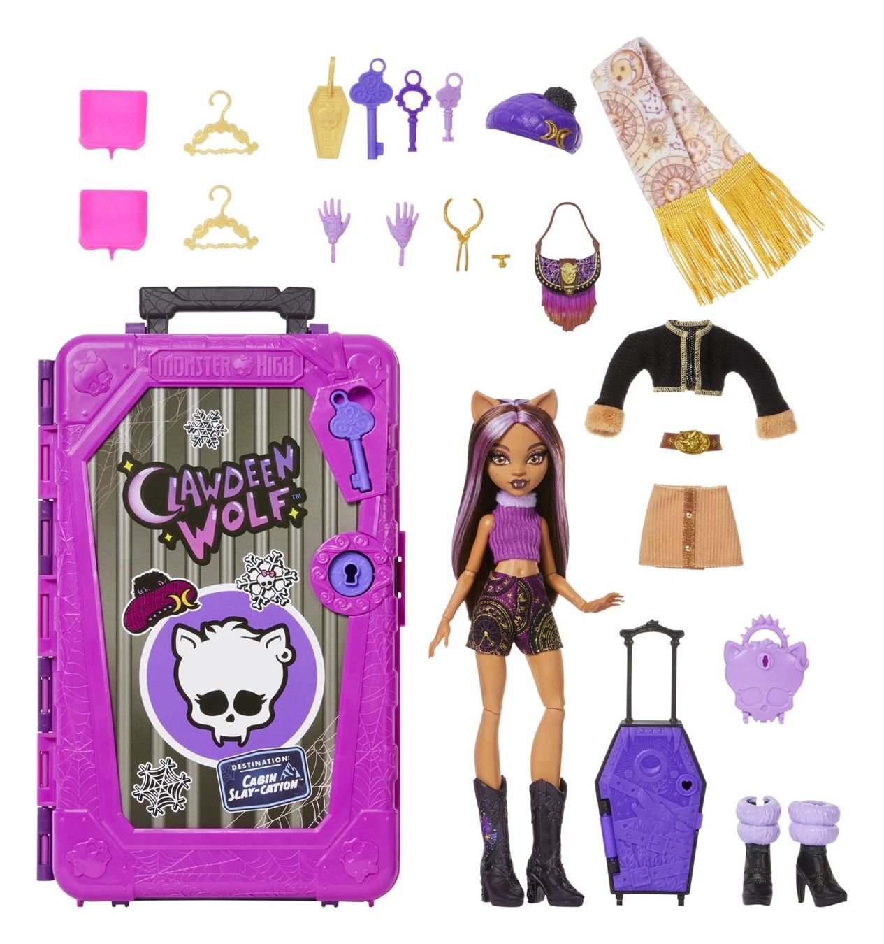 Bambole: Monster High Skulltimate Secrets Poupée Clawdeen Wolf – Nuovo e nell'imballaggio originale da St-Imier venduto da ATTAKSHOP 3