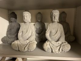 Buddha Skulptur, Figur, Statue aus Beton