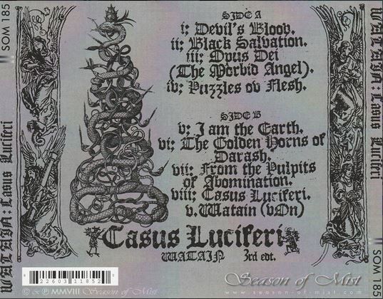 CDs: Watain - Casus... – Gebraucht aus St-Cergue von VeganWarrior 1