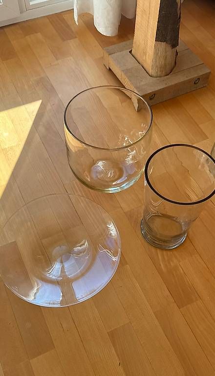 Vase & Récipients: Glasvase/Teller – D'occasion à Bern par fab_tx65