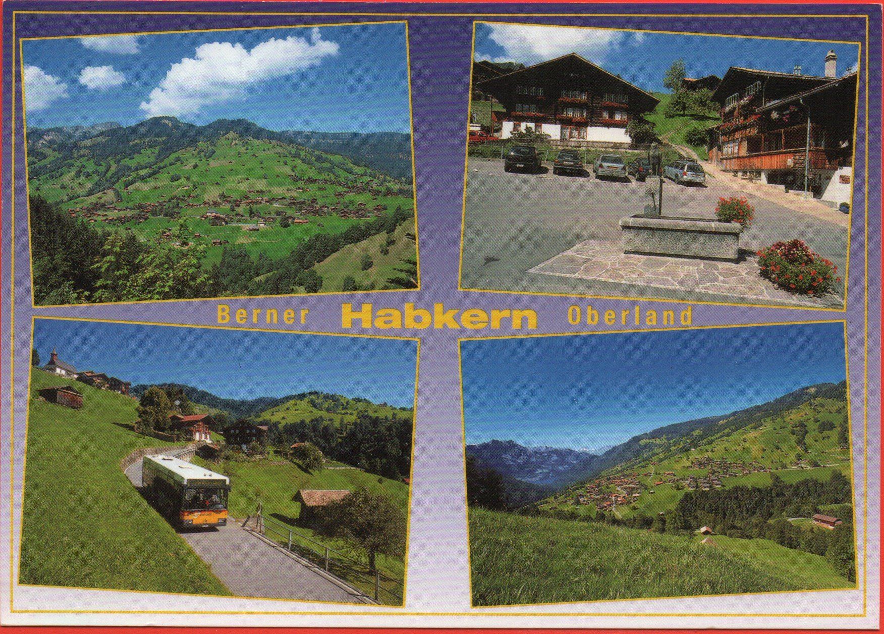 Cartes postales: HABKERN Berner Oberland - Postauto – Neuf (Voir description) à Jona par philajona