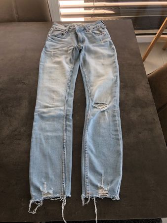 Skinny Jeans Stretch Low Waist Gr. 25 / L 30