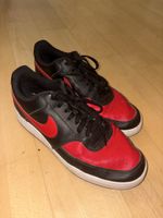 Nike Court Vision Low – Black / University Red / White