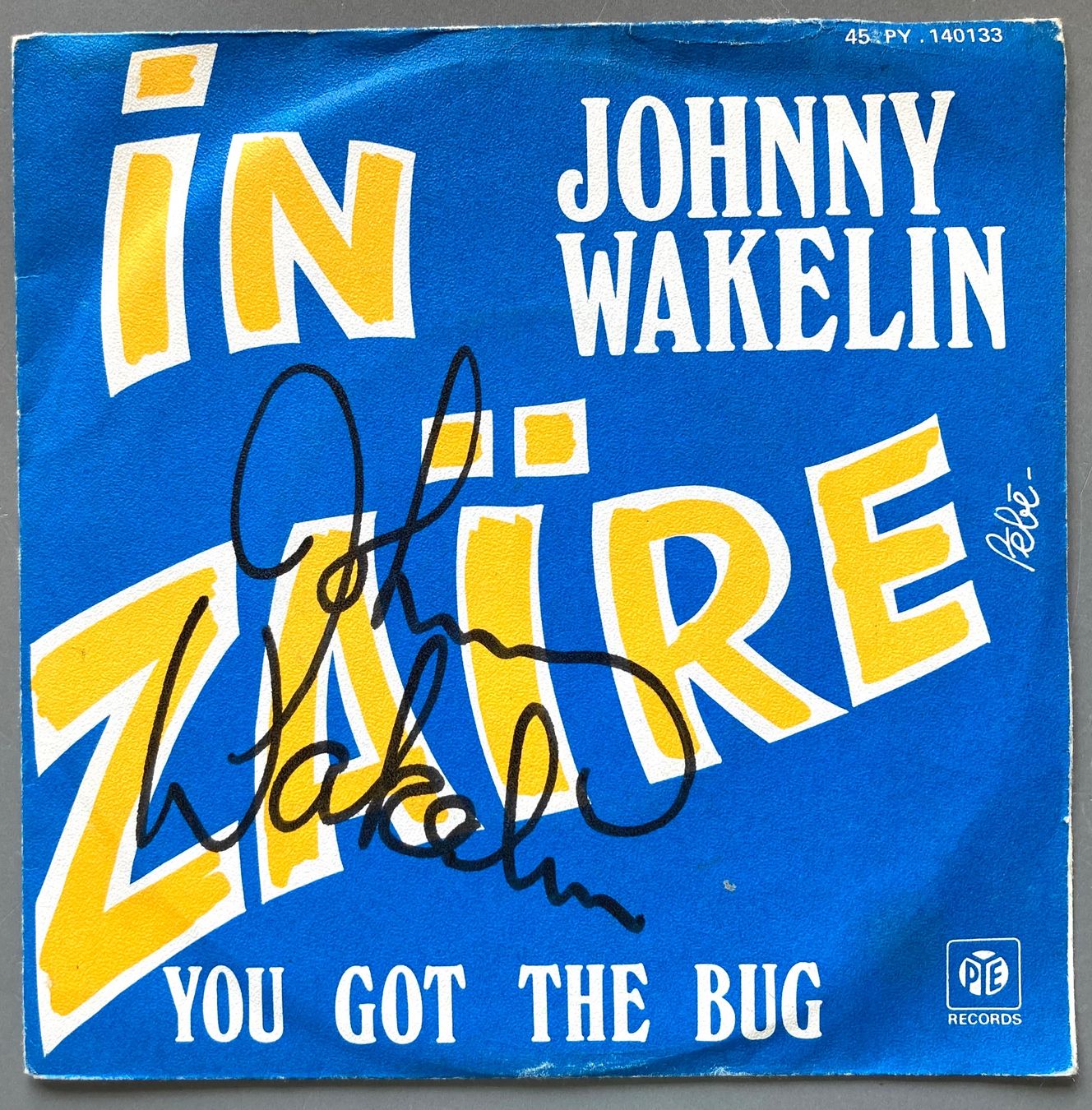 Schallplatten: JOHNNY WAKELIN - IN ZAIRE – Gebraucht aus Poliez-Pittet von Newtown-Records