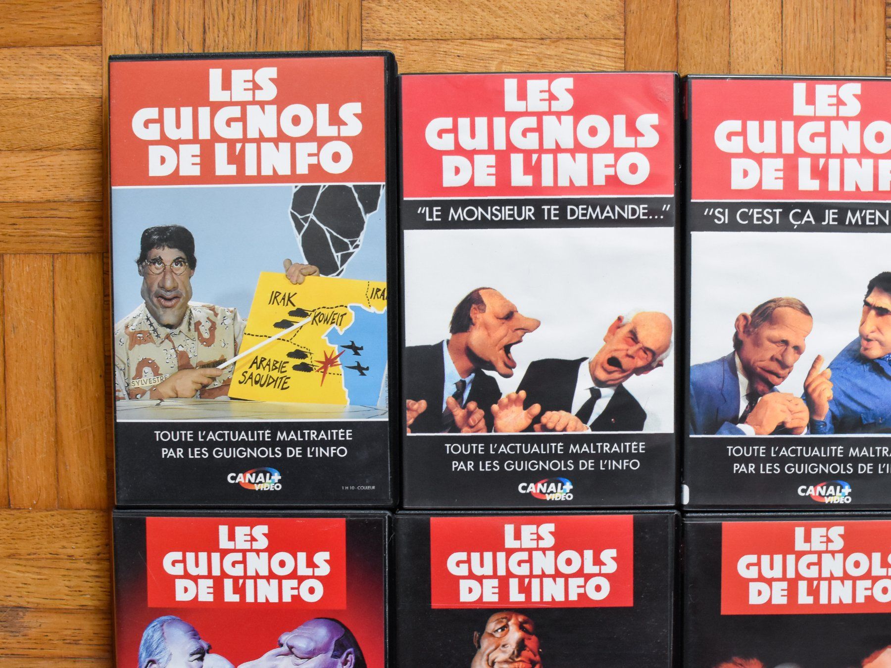 Tutti i VHS: Les Guignols - Collection VHS – Usato da Belmont-sur-Yverdon venduto da bichet02 1