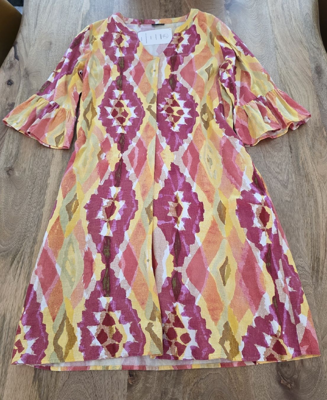 Vestiti: Kleid Grösse S/M  Leinen Mix neu – Nuovo (secondo la descrizione) da Rheinsulz venduto da Gilea 5