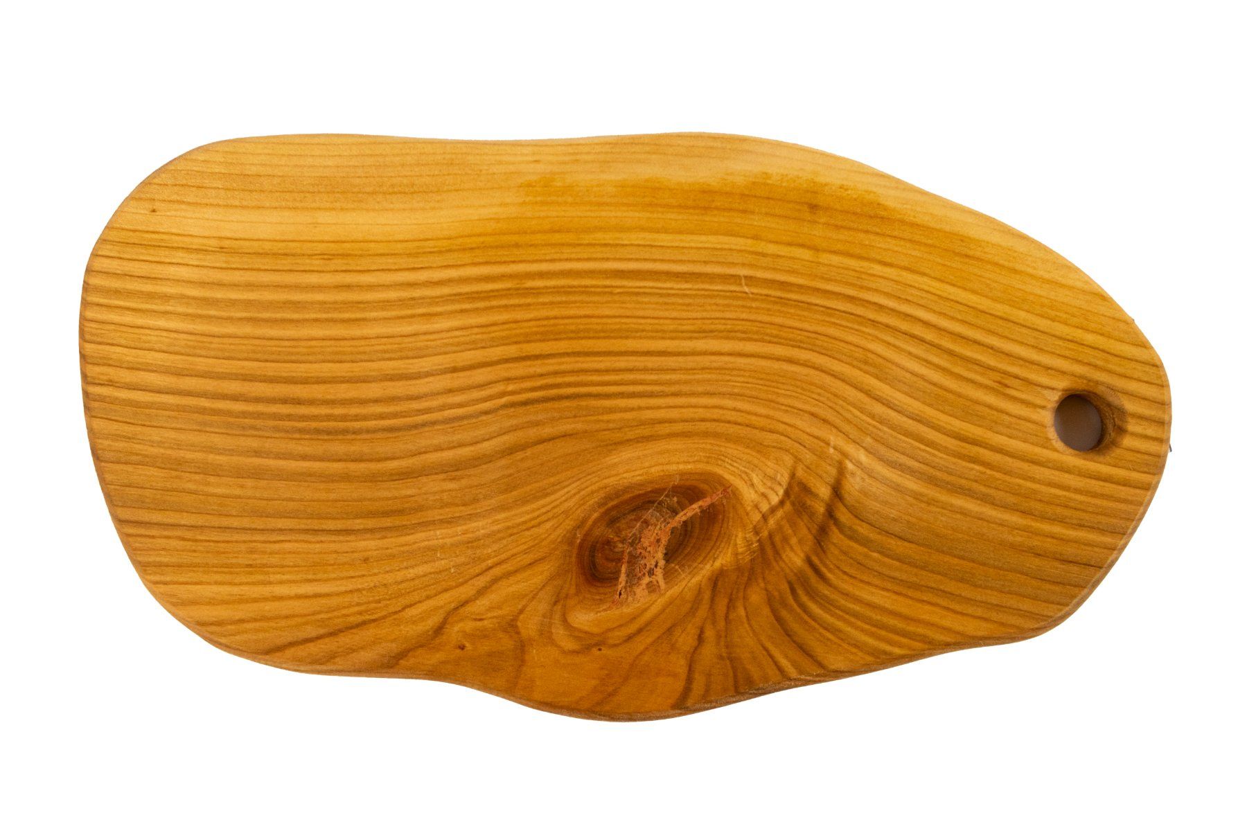 Servierplatten: Edelkirschholz Naturform Servier - Schneidebrett – Neu und originalverpackt aus Pfäffikon ZH von justnatur 4