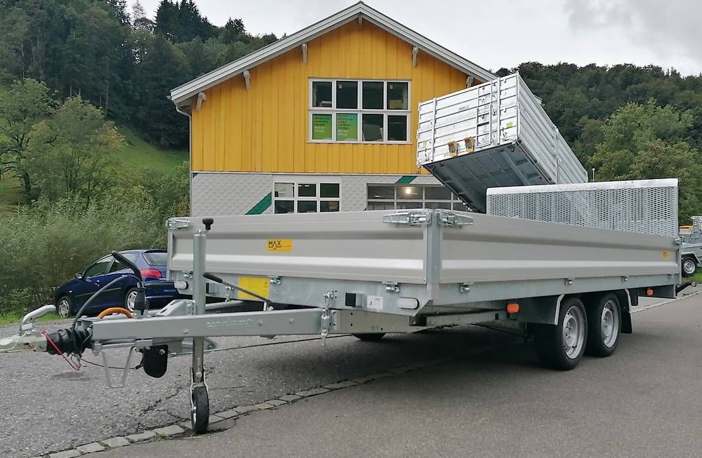 Rimorchi: Neu Maschinentransporter 3.5t Profi Version – Usato da Gais venduto da MAX-Anhaenger 3