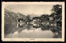 Iseltwald, Uferpartie mit Häusern und B
