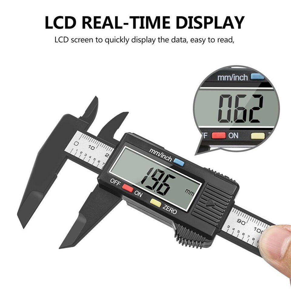 Misurare: Digitaler Messschieber 15cm Schieblehre Messlehre LCD – Nuovo (secondo la descrizione) da Kirchdorf AG venduto da Apost008 2