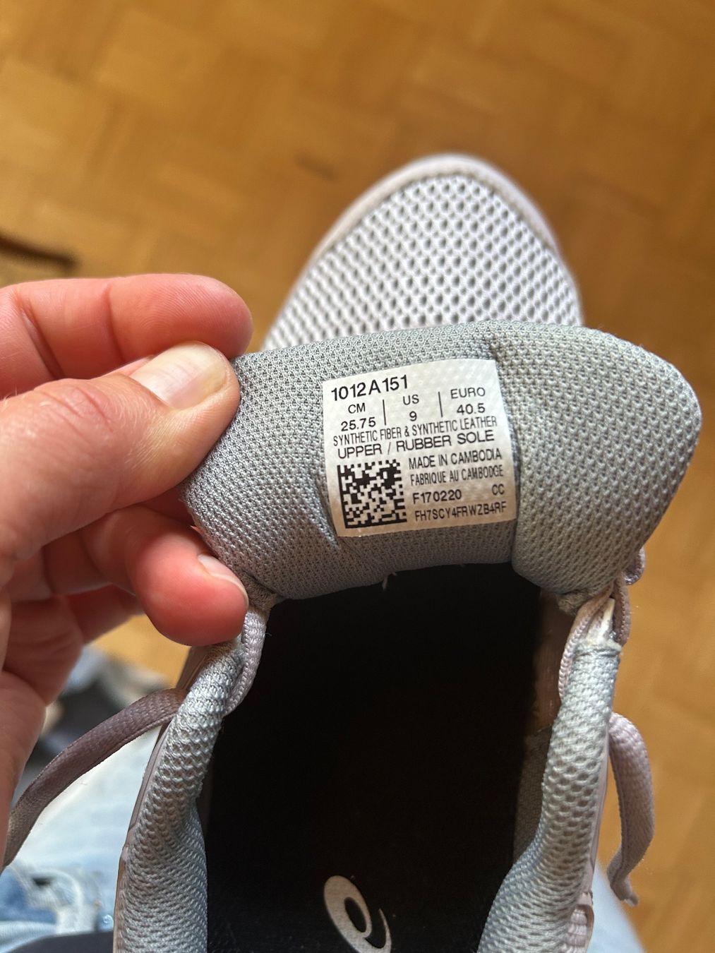 Scarpe da uomo: Baskets Asics taille 40,5 euro – Nuovo (secondo la descrizione) da Chénens venduto da krengikreng 3