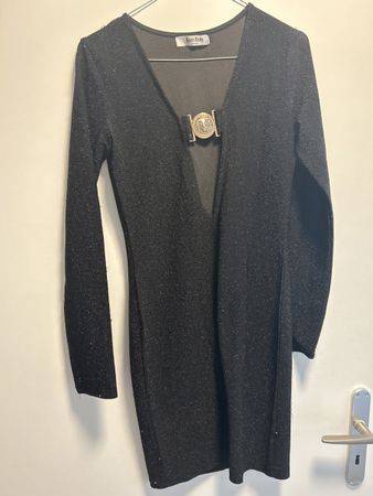 Sexy Black Party Dress Long Sleeve, Sparkly