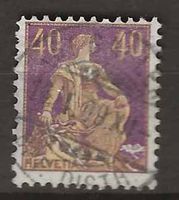 CH107 - Helvetia avec épée 107 vollstempel