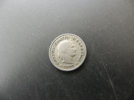 Schweiz 5 Rappen 1922 B