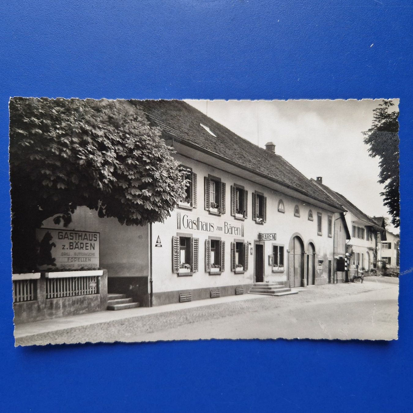 Ansichtskarten: Mägenwil AG - Gasthaus Bären – Gebraucht aus Flums von Guscha1