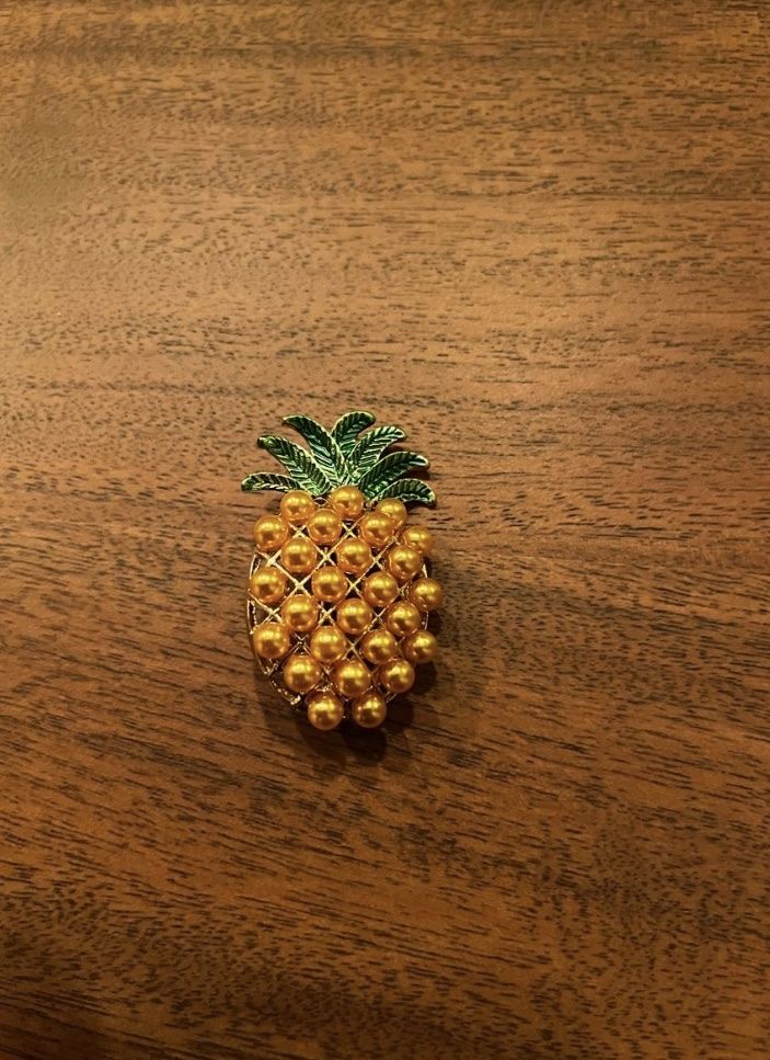 Broschen & Nadeln: Brosche Ananas – Neu und originalverpackt aus Gams von Mariawicca 4