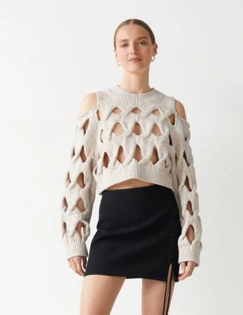 Other Stories Strickpullover Cut-Outs