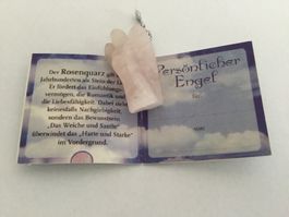 Persönlicher Engel Rosenquarz