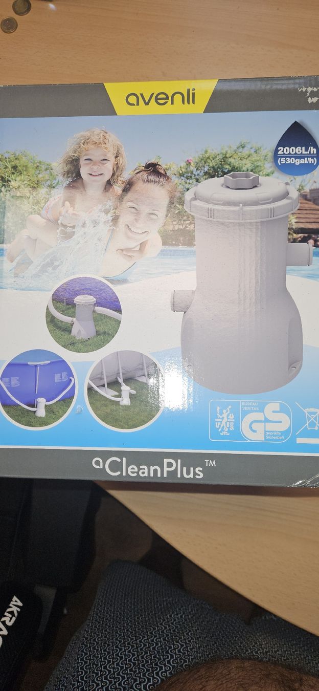 Riscaldamento: Filter Pumpe Pool 2006L/h – Nuovo e nell'imballaggio originale da Lengnau AG venduto da Pierpaolo1