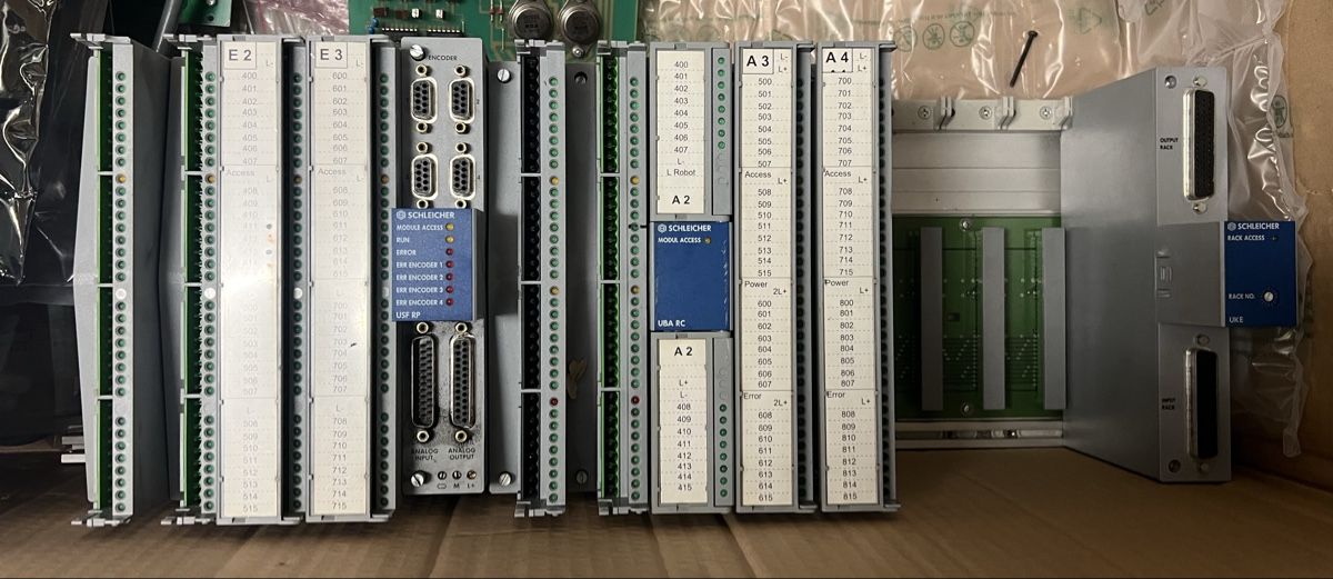 Sistema di controllo: Schleicher SPS Steuerung, div. Module – Usato da Romanshorn venduto da DonRicardoo