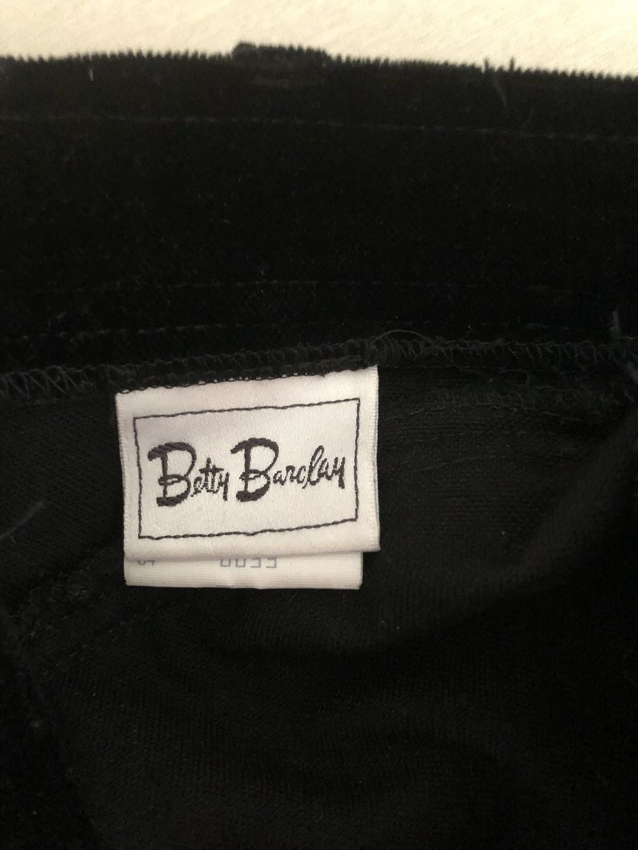 Betty Barclay Pantaloni: Schwarze Jeans Samthose – Nuovo (secondo la descrizione) da Solothurn venduto da Congela 3
