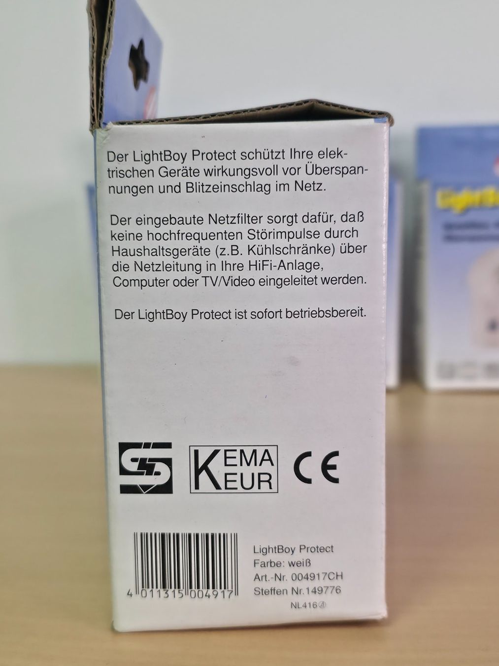 Spine: 4x LightBoy Netzfilter, Blitzschutz, Überspannungsschutz NOS – Nuovo (secondo la descrizione) da Dietlikon venduto da litisop 3
