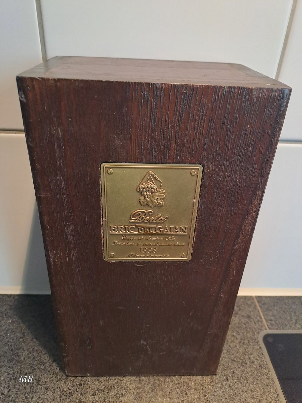Berta Bevande alcoliche: Berta Grappa BRICDELGAIAN 1998 mit OHK – Nuovo e nell'imballaggio originale da Elsau venduto da Kellerraeumung 8