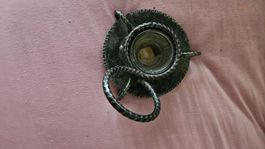Kerzenstaender aus Eisen Vintage
